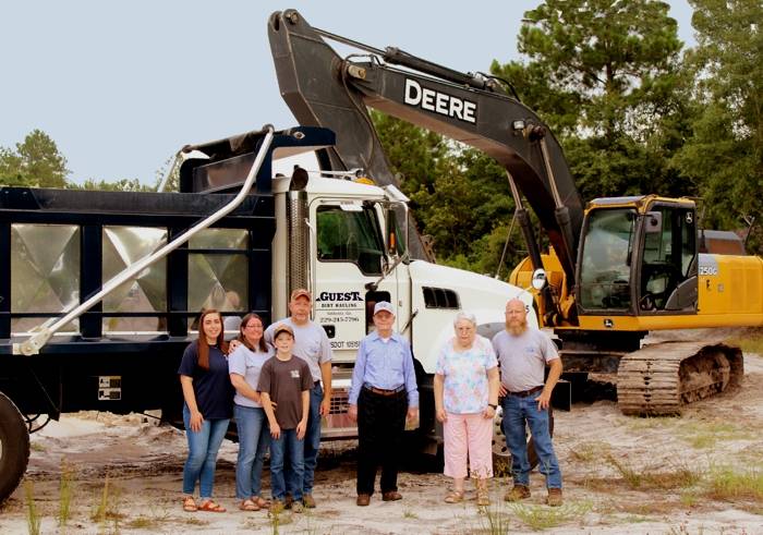 The Guest family - Fill Dirt - Topsoil - Backhoe Tractor & Excavator Work The Guest family - Fill Dirt - Topsoil - Backhoe Tractor & Excavator Work